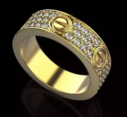 RING car size  6 dot 5