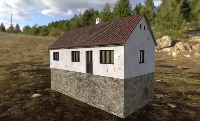 European village house