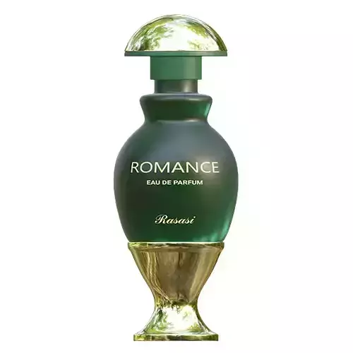Rasasi romance perfume bottle