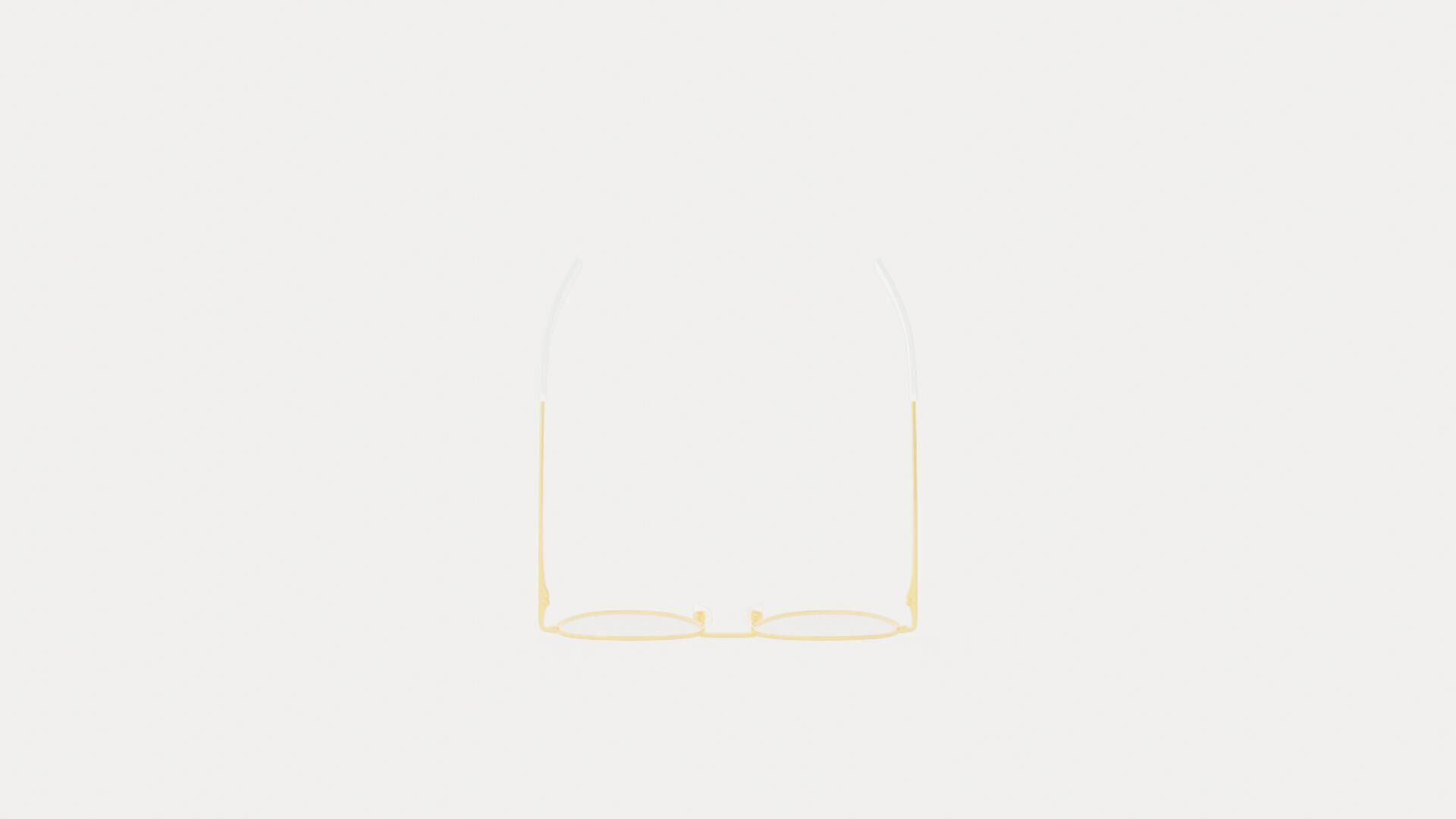 Eco - Manila Gold Glasses Low-poly 3D model_4