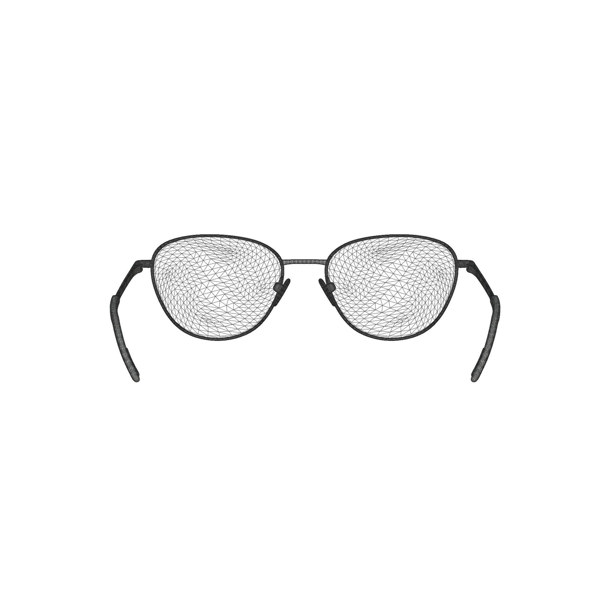 Eco - Manila Gold Glasses Low-poly 3D model_6
