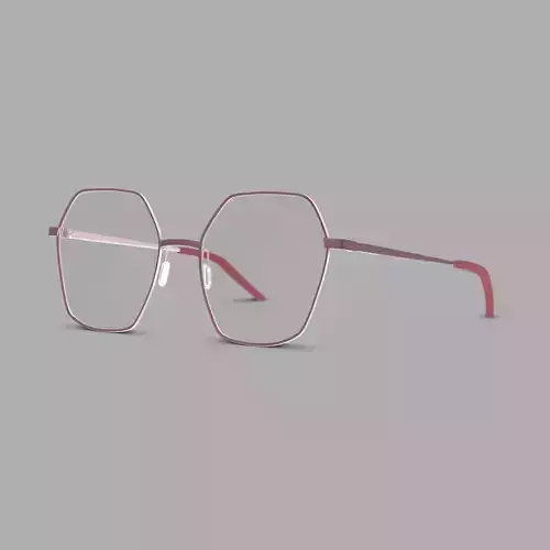 Eco - Bonaire Burgundy Copper Glasses Low-poly 3D model
