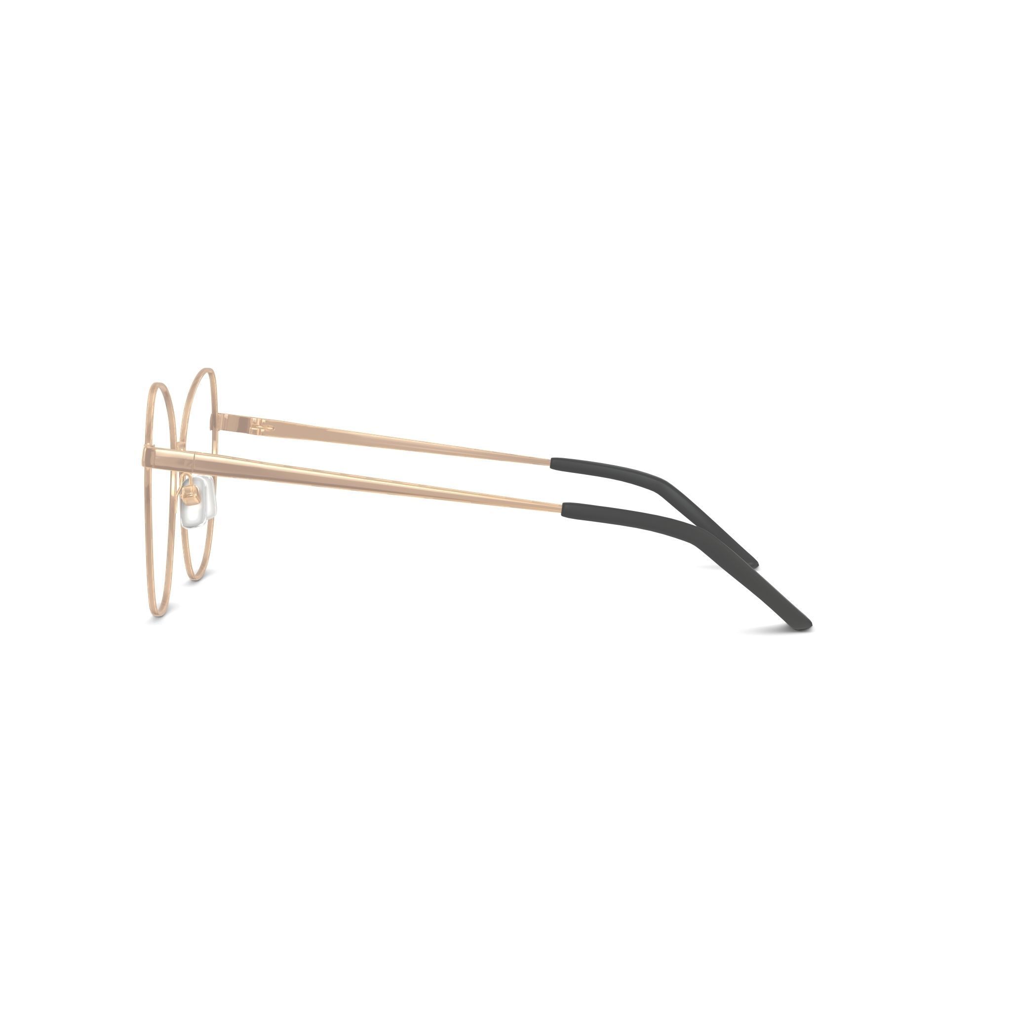 Eco - Grenada Black Gold Glasses Low-poly 3D model_3