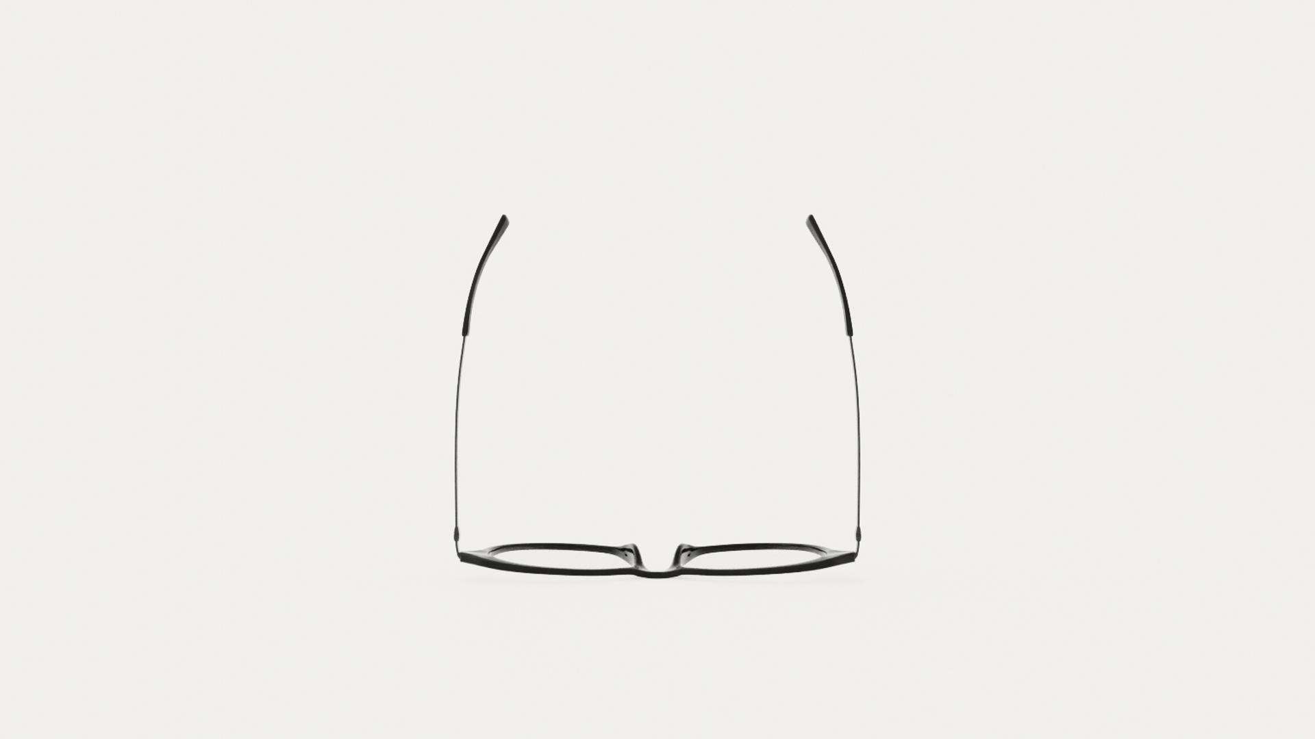 Eco - Loa Black Glasses Low-poly 3D model_4