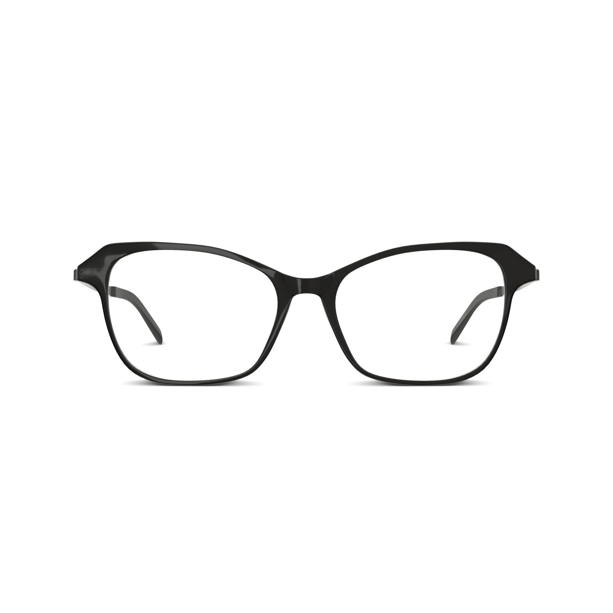 Eco - Loa Black Glasses Low-poly 3D model_2