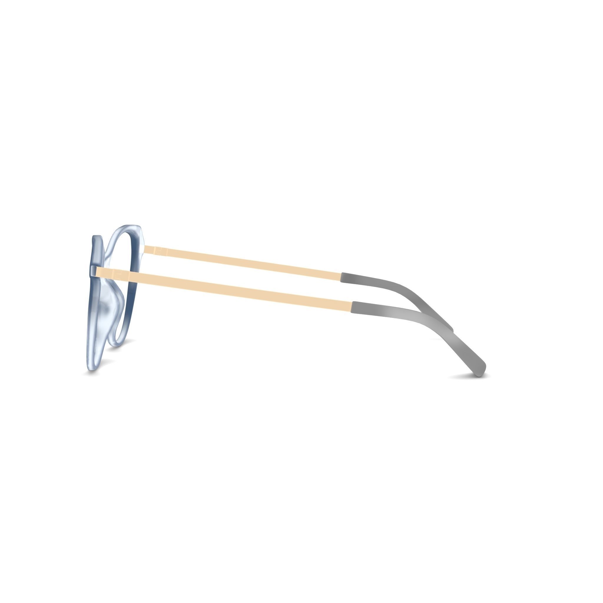 Eco - Loa Purple Smoke Glasses Low-poly 3D model_2