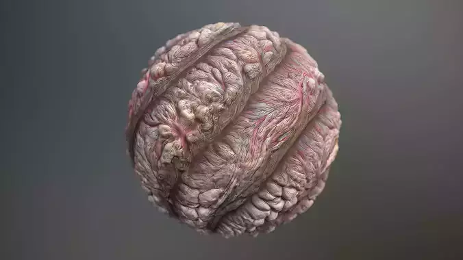 Material Skin Monster 58 Seamless PBR Texture Texture
