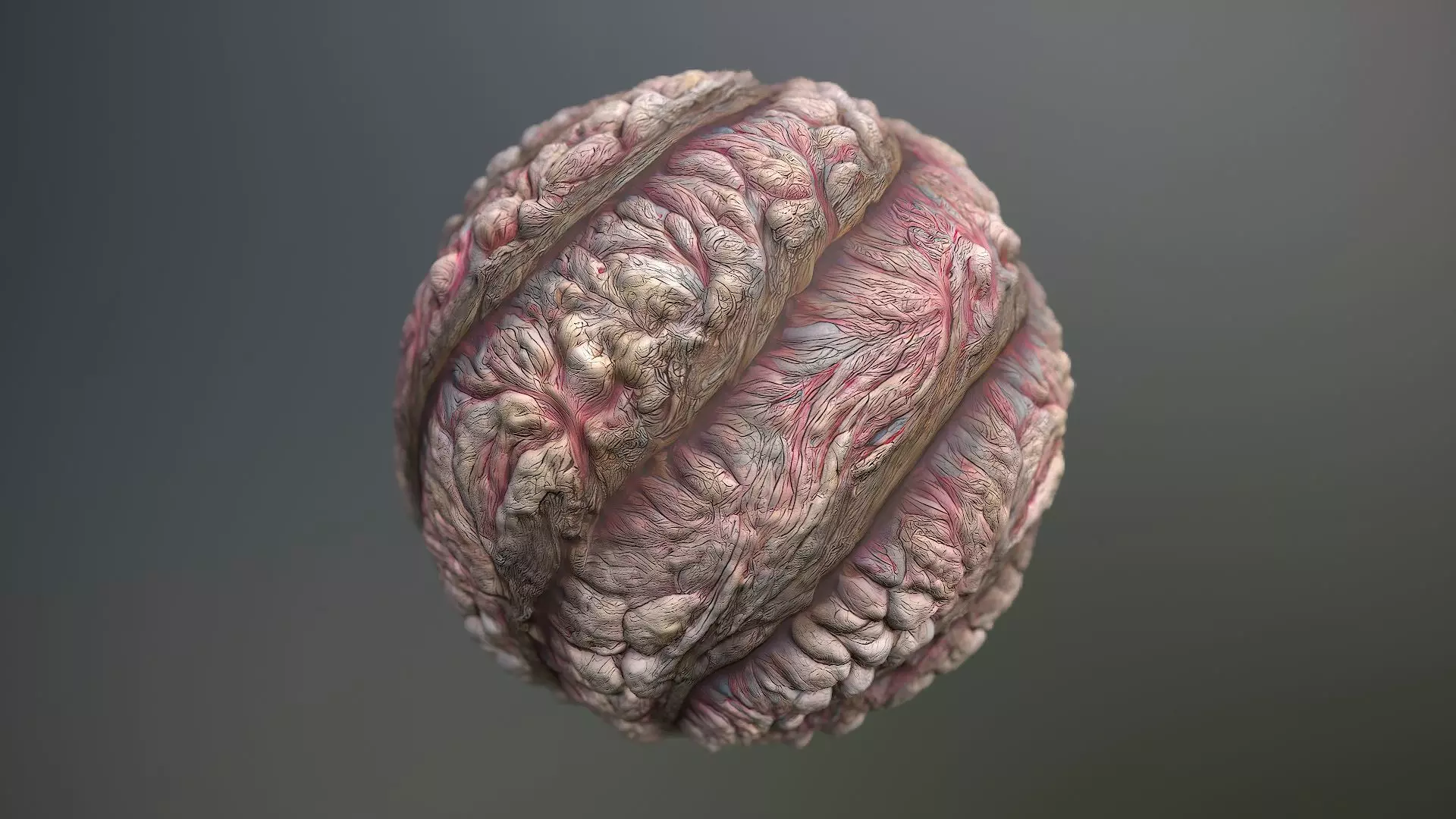 Material Skin Monster 58 Seamless PBR Texture Texture