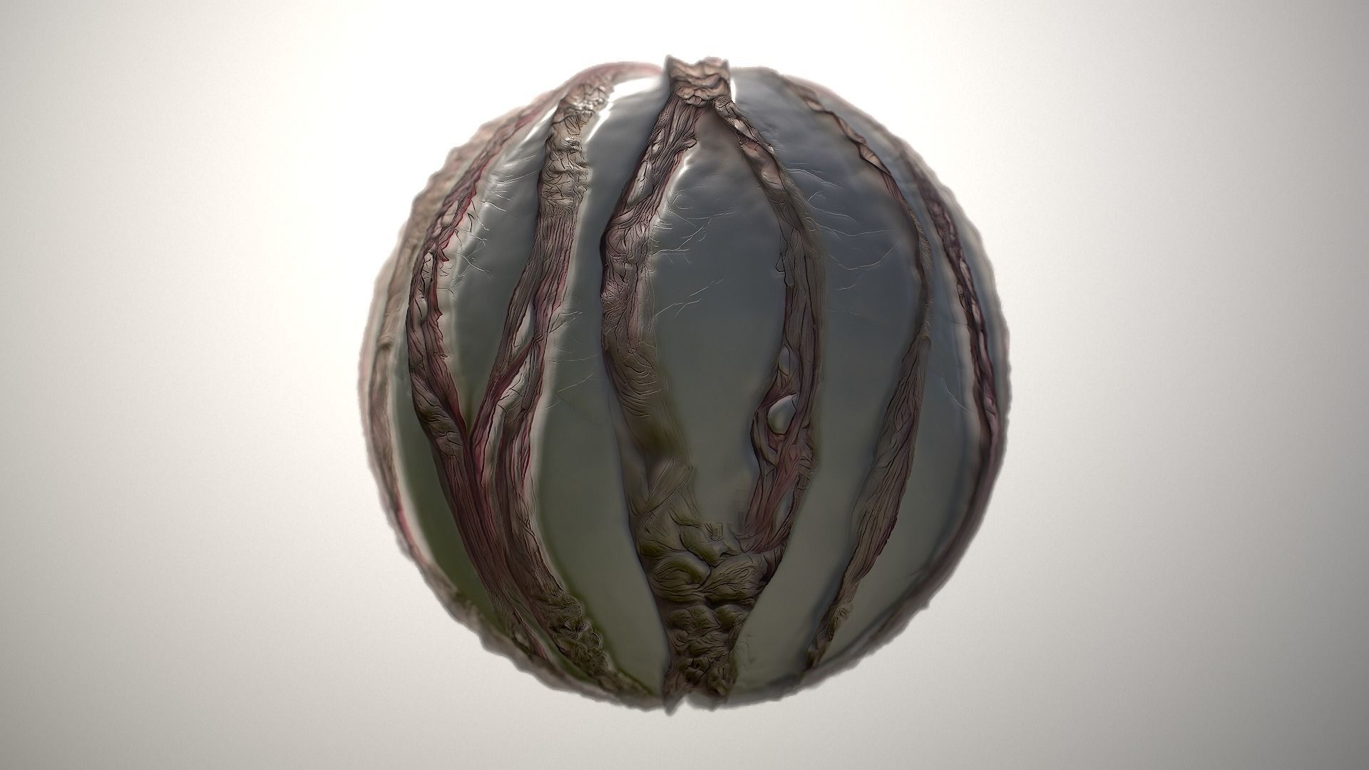 Material Skin Monster 57 Seamless PBR Texture Texture_3