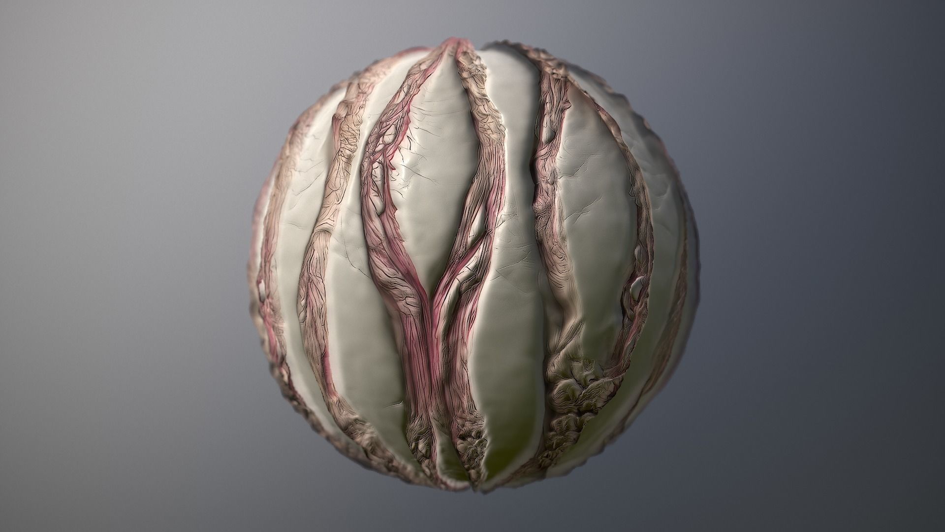 Material Skin Monster 57 Seamless PBR Texture Texture_8