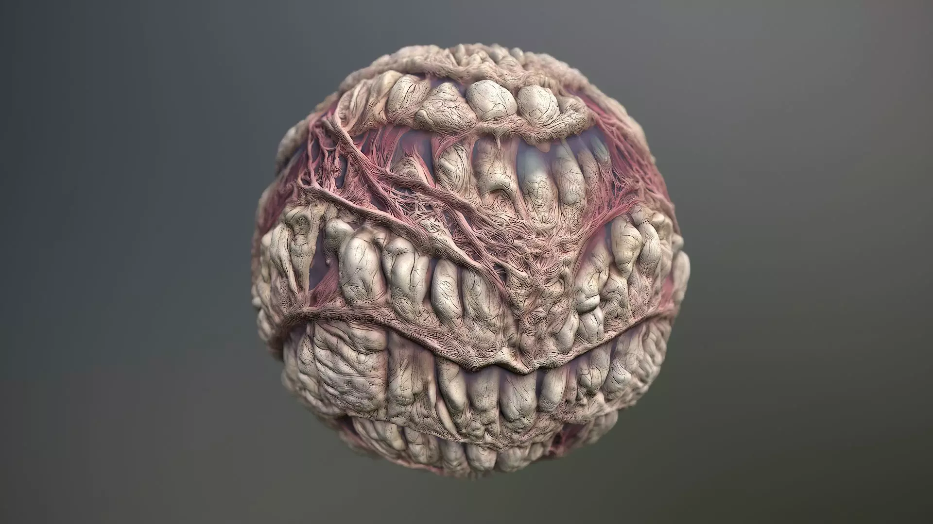 Material Skin Monster 55 Seamless PBR Texture Texture