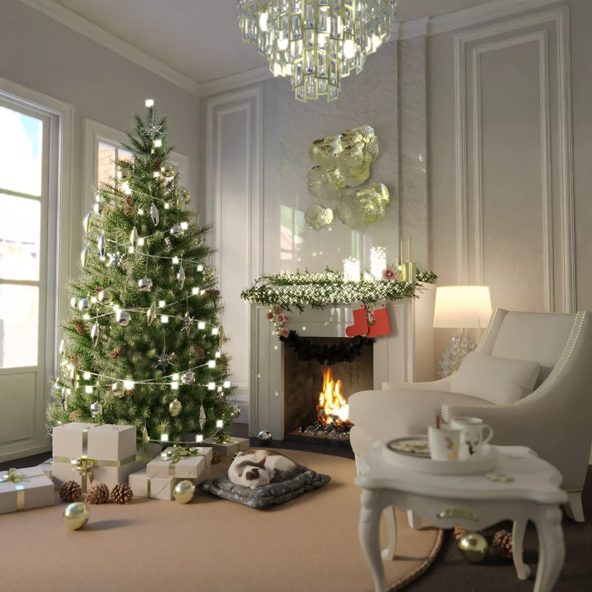 Merry Christmas 3D model_0