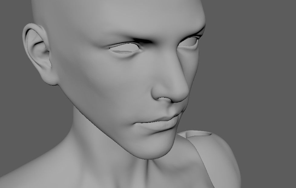 BJD doll boy Brielle ball joint doll 3D print model_23