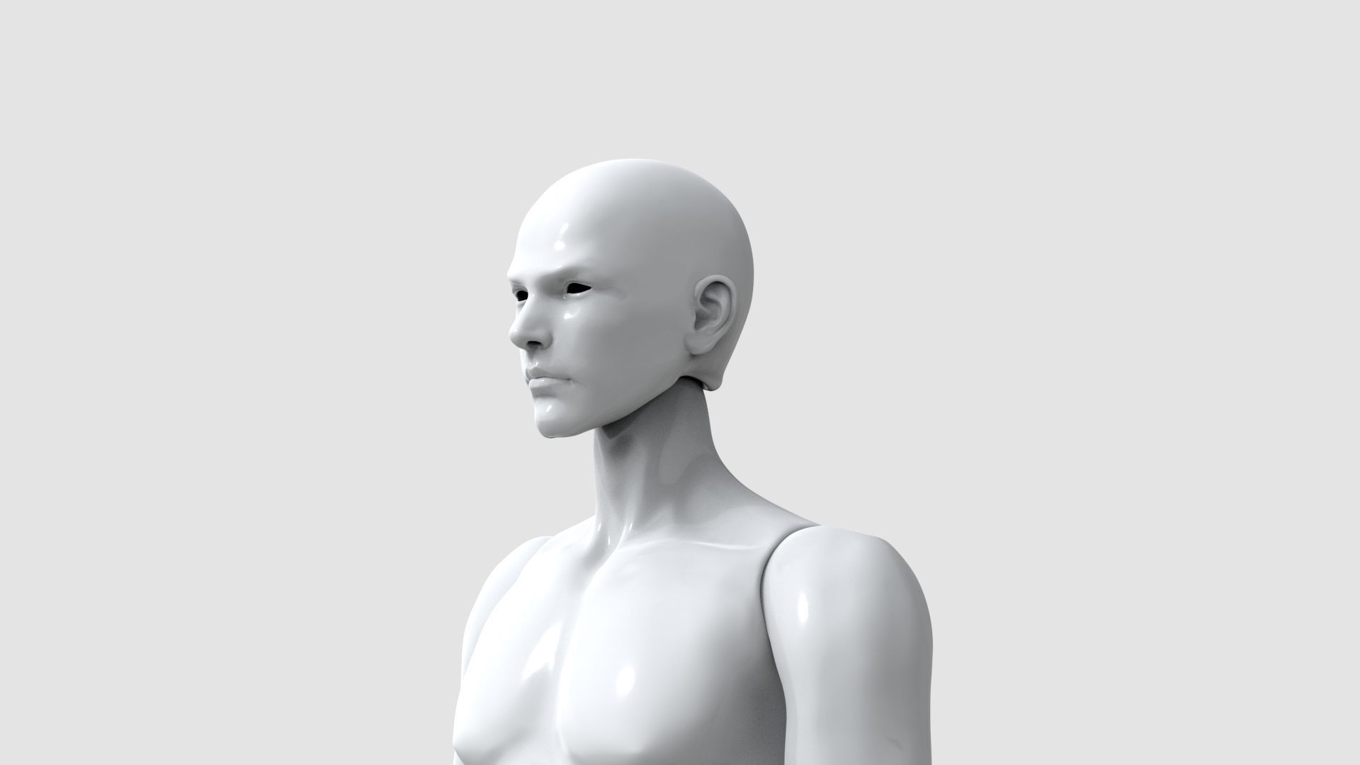 BJD doll boy Brielle ball joint doll 3D print model_13