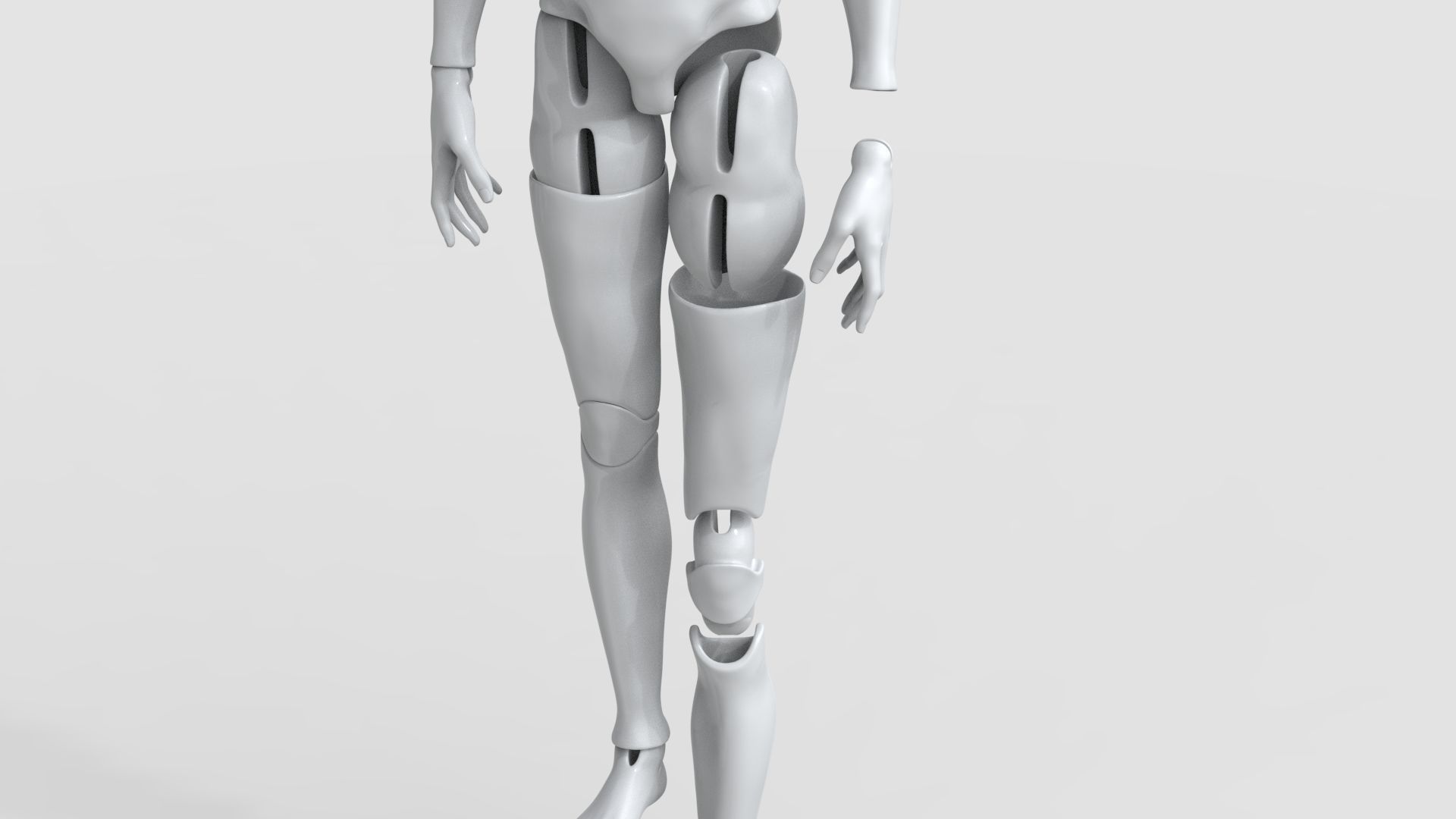 BJD doll boy Brielle ball joint doll 3D print model_17