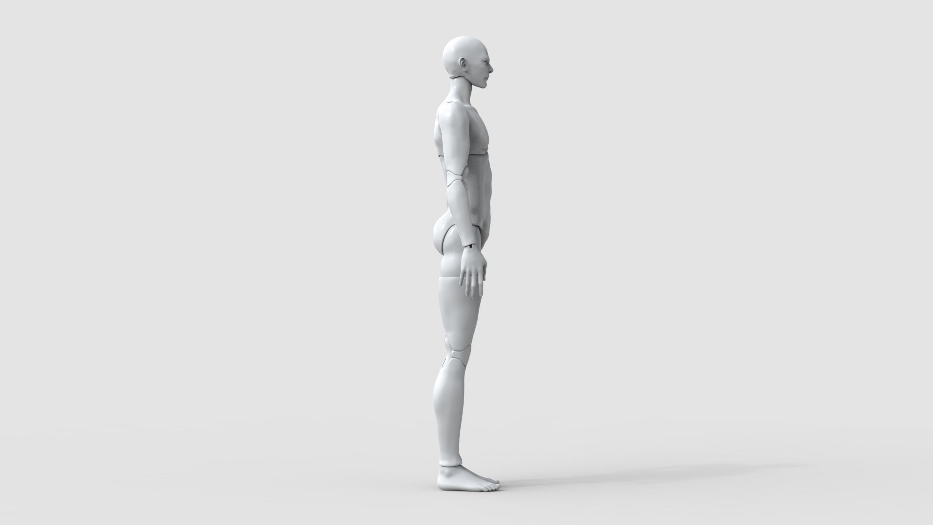 BJD doll boy Brielle ball joint doll 3D print model_10