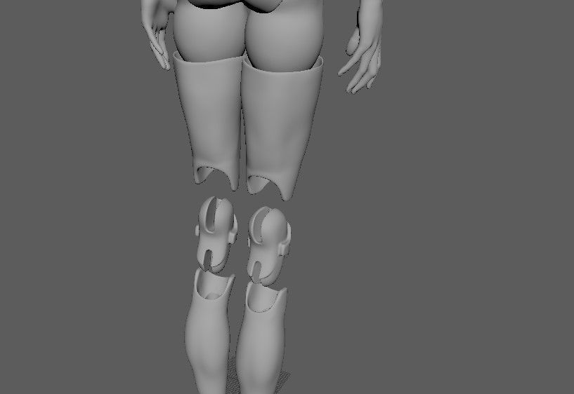 BJD doll boy Brielle ball joint doll 3D print model_27