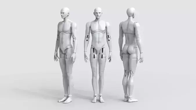 BJD doll boy Brielle ball joint doll 3D print model