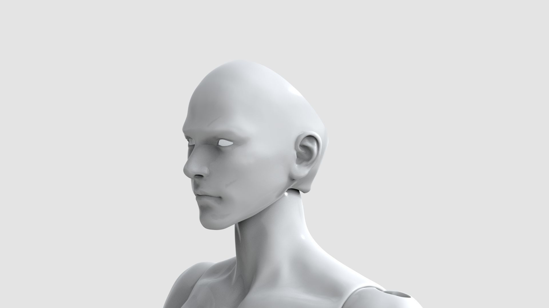 BJD doll boy Brielle ball joint doll 3D print model_14