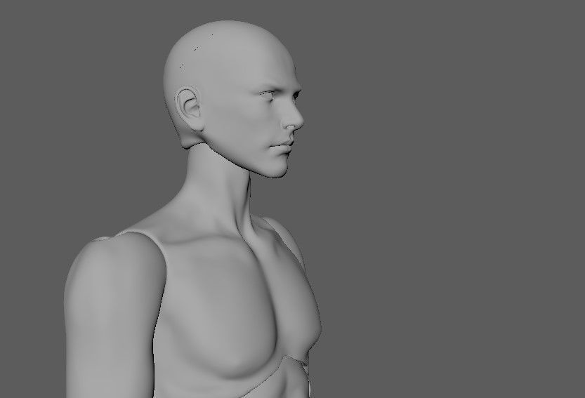 BJD doll boy Brielle ball joint doll 3D print model_31