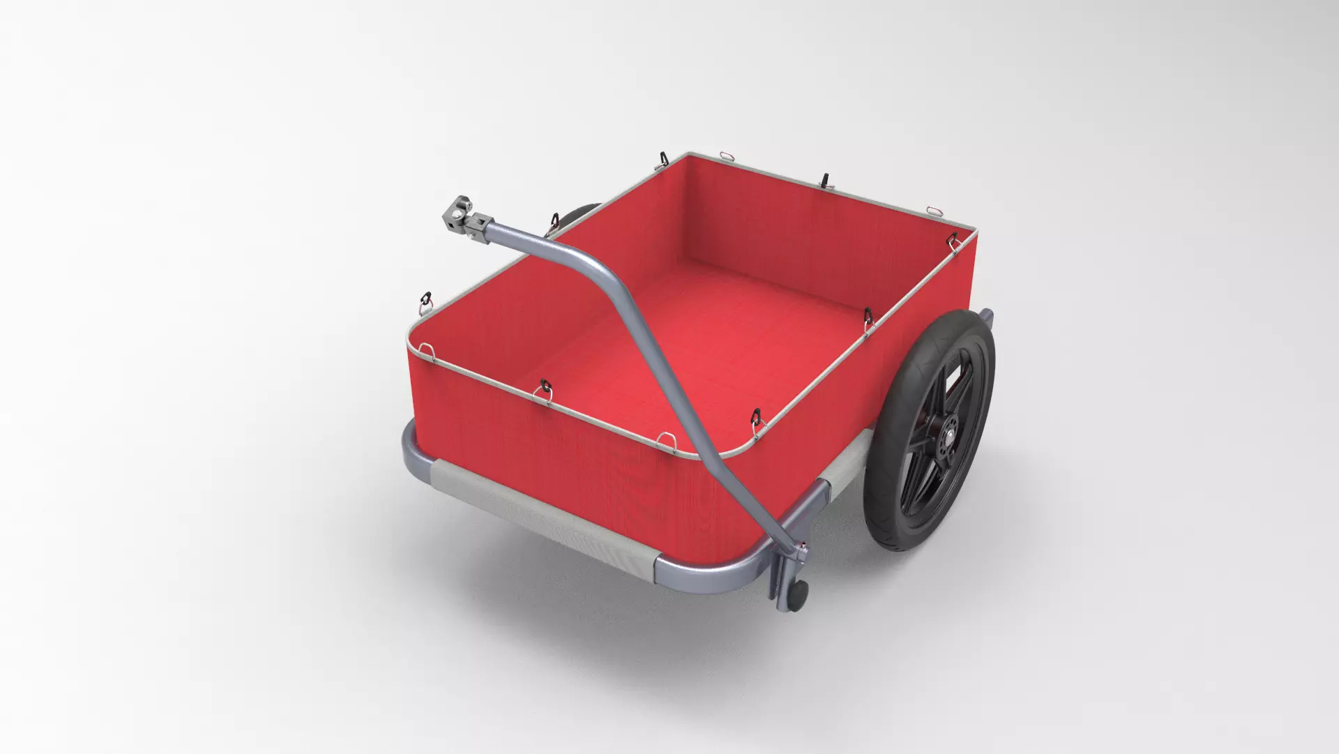Bike Trailer 3D model