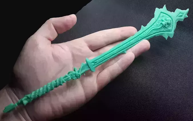 Two handed undead sword 3d print 3D print model