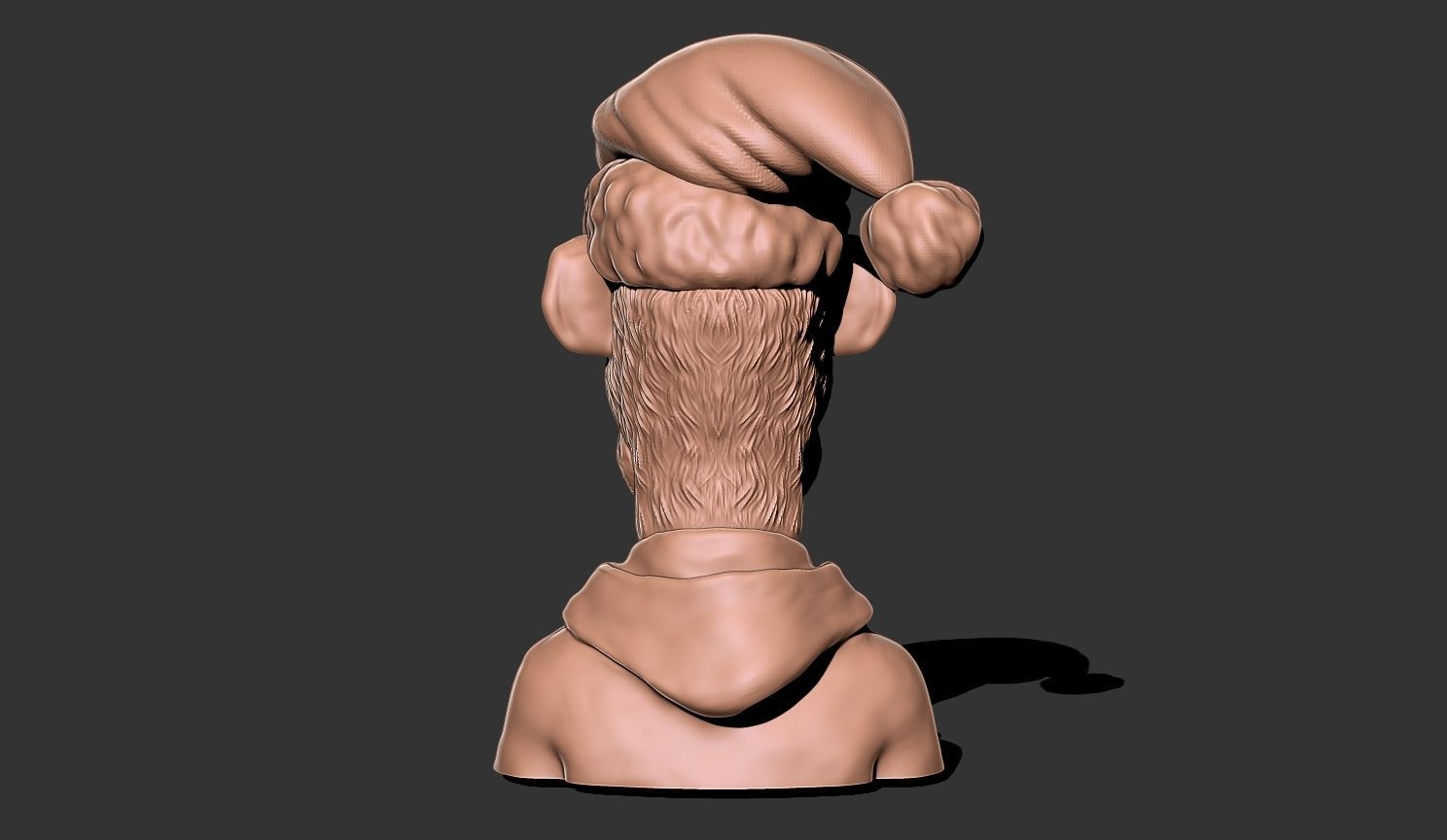  Mr santa ape monkey 3D print model_3