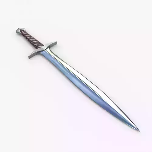 Sting Sword Low-poly 3D model