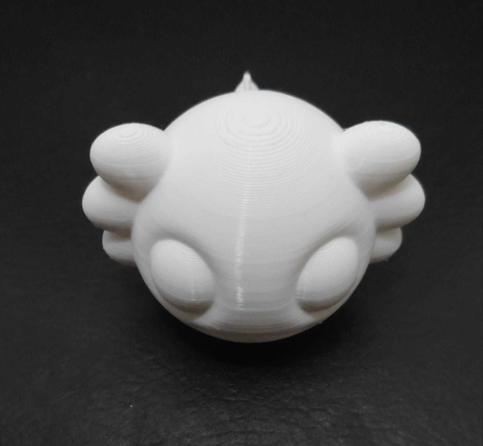 Little Axolotl 3D print model_12