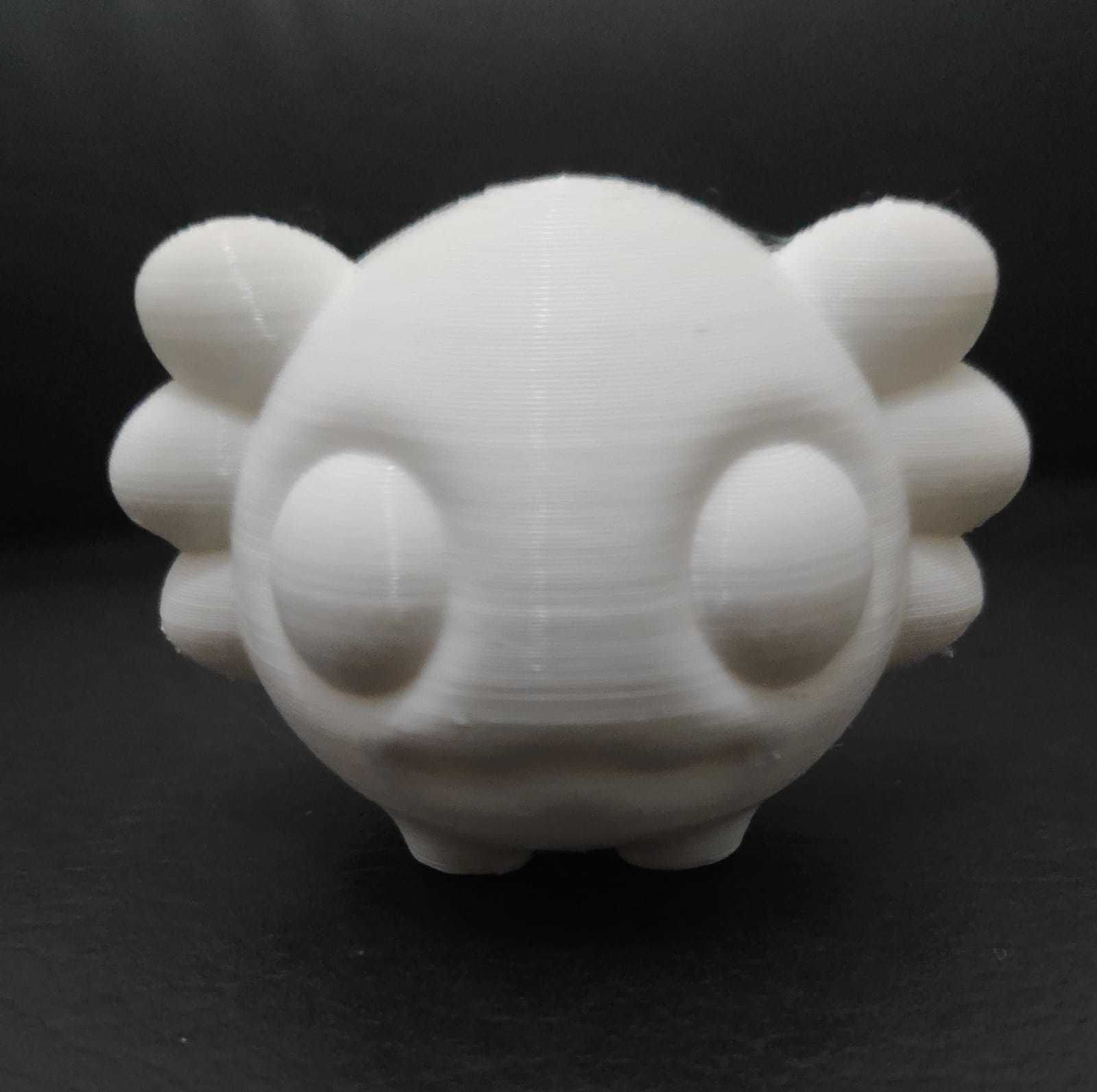 Little Axolotl 3D print model_11