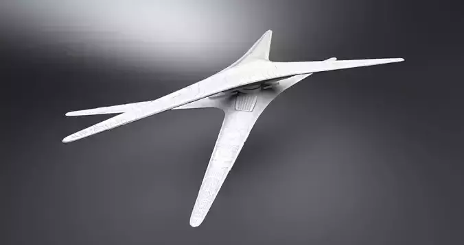 Cylon Base Star new scale model 3D print model
