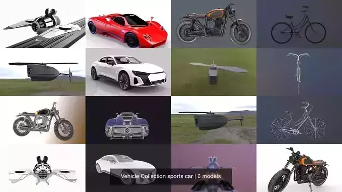 Vehicle Collection sports car 
