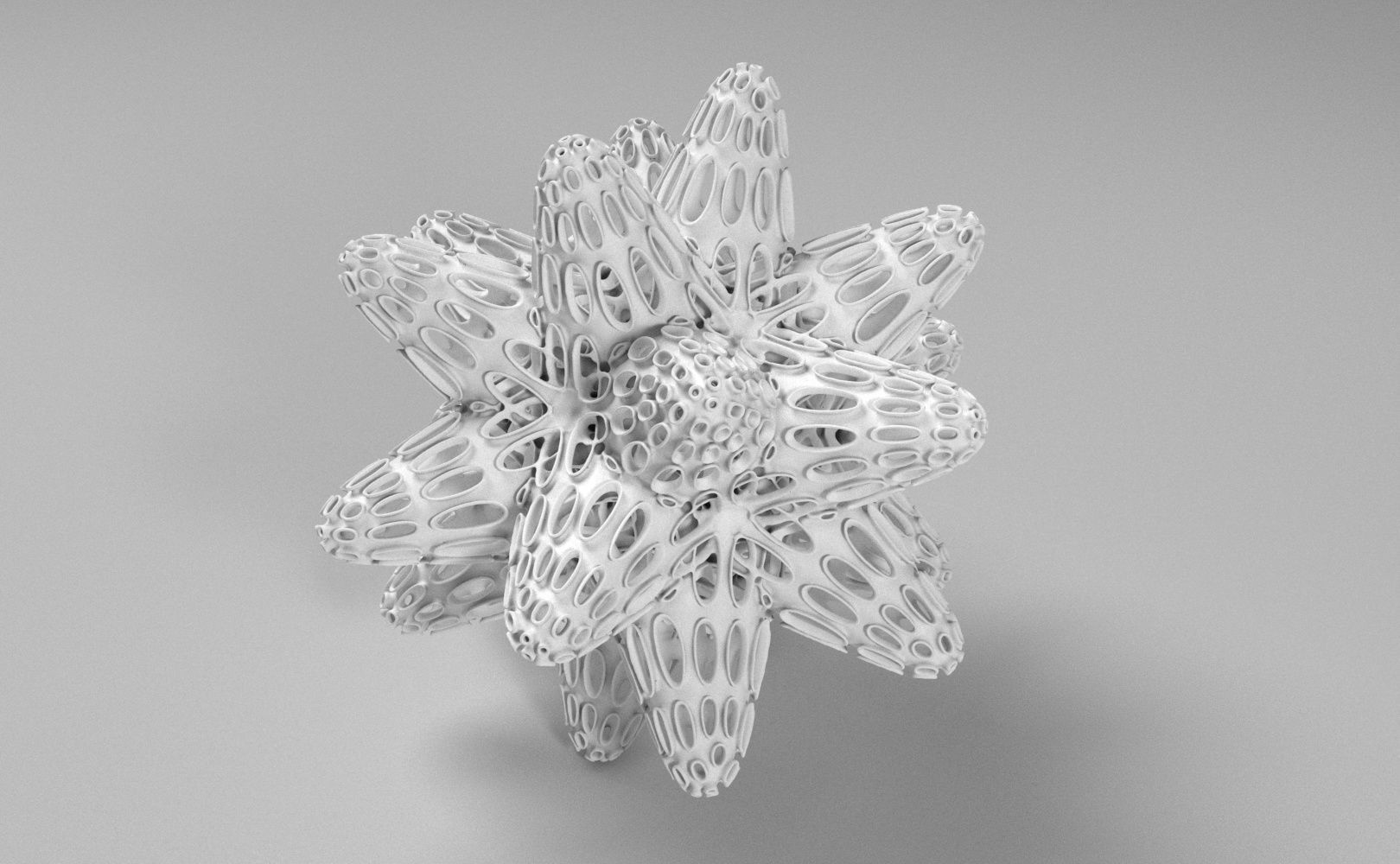 Alien Pollen set 4 3D print model_10