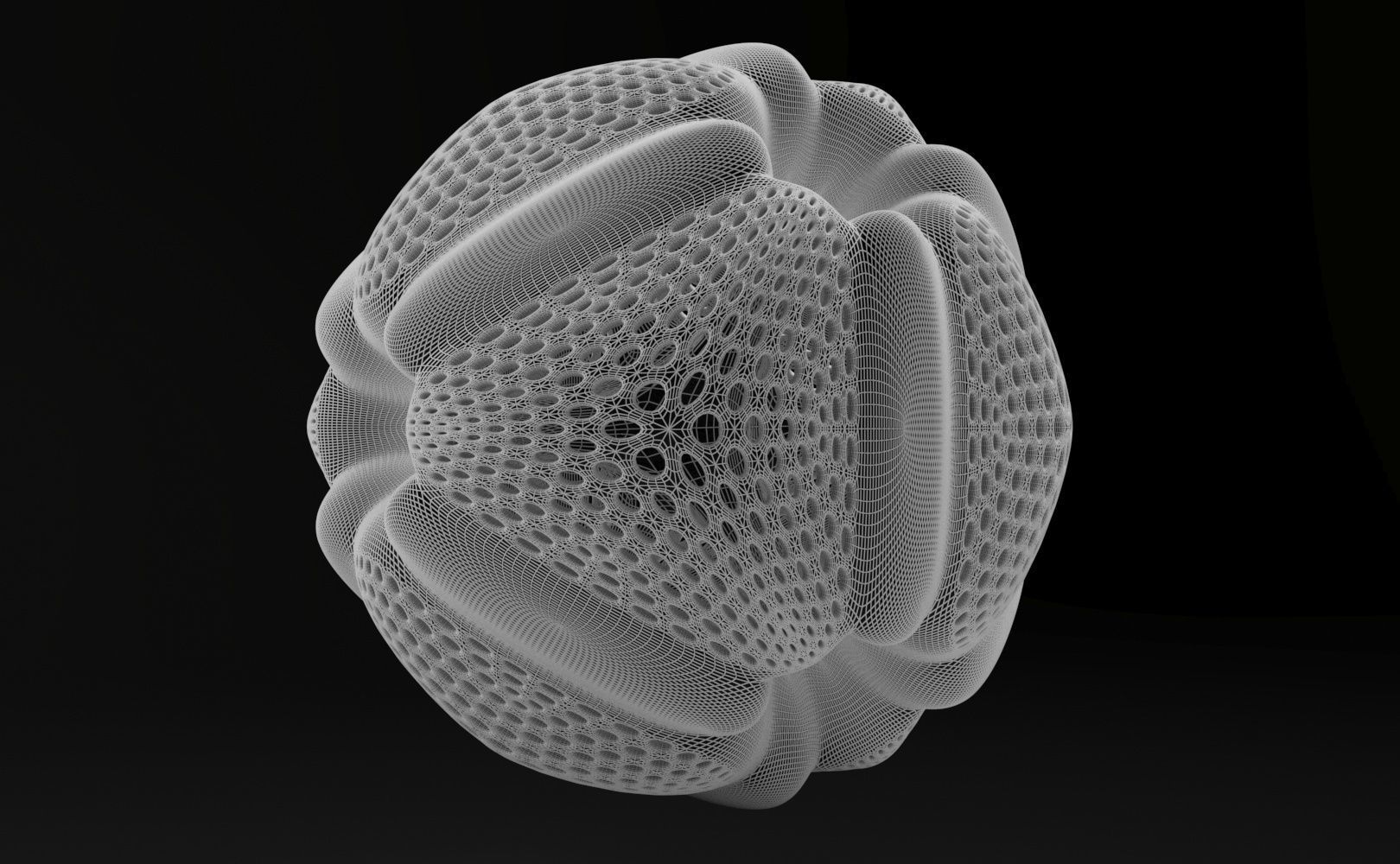 Alien Pollen set 4 3D print model_36