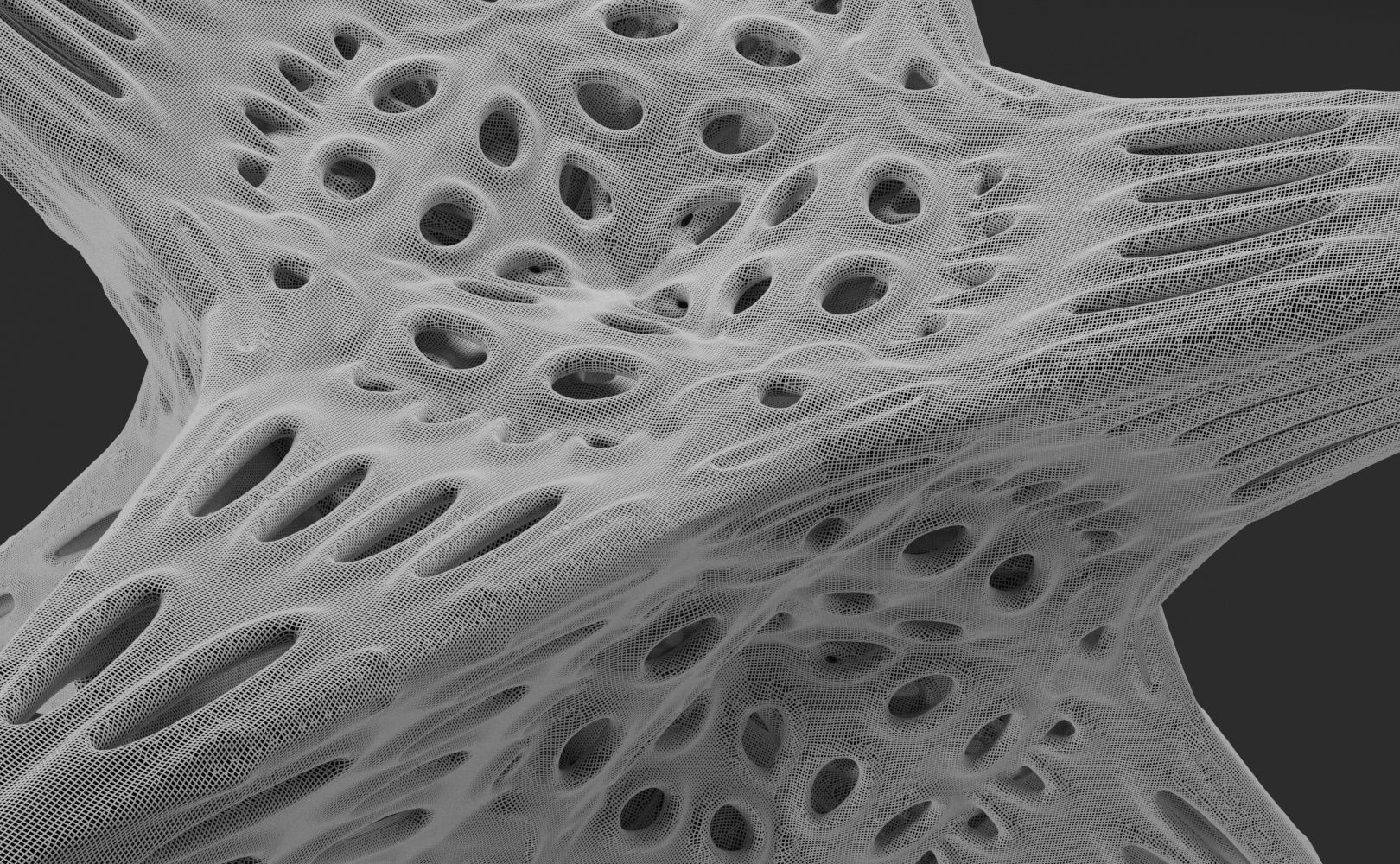 Alien Pollen set 4 3D print model_32