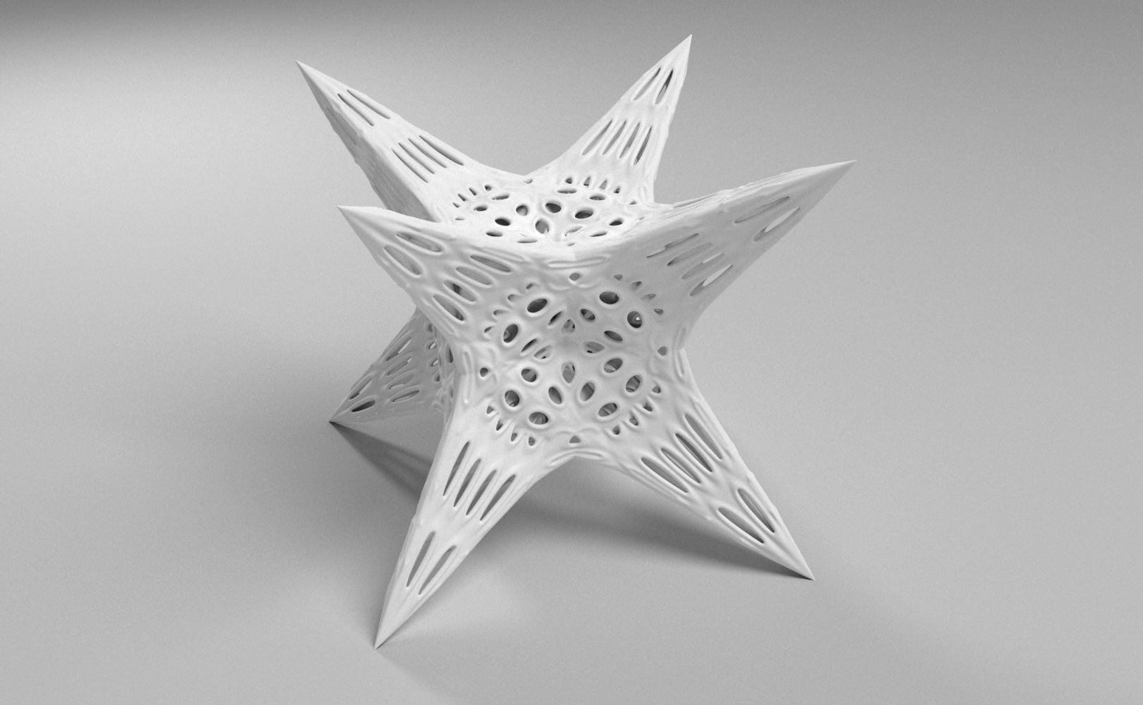 Alien Pollen set 4 3D print model_6