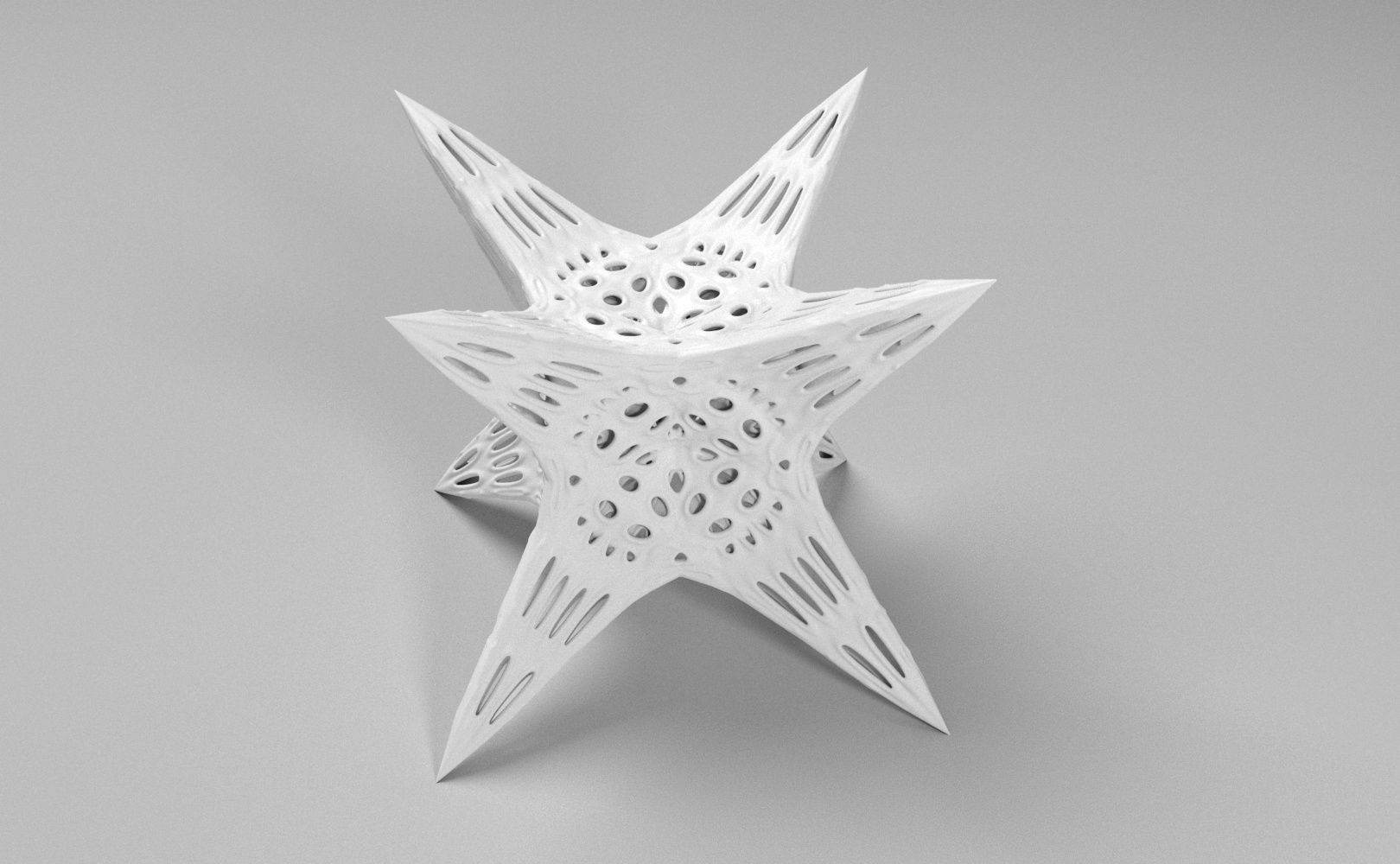 Alien Pollen set 4 3D print model_4