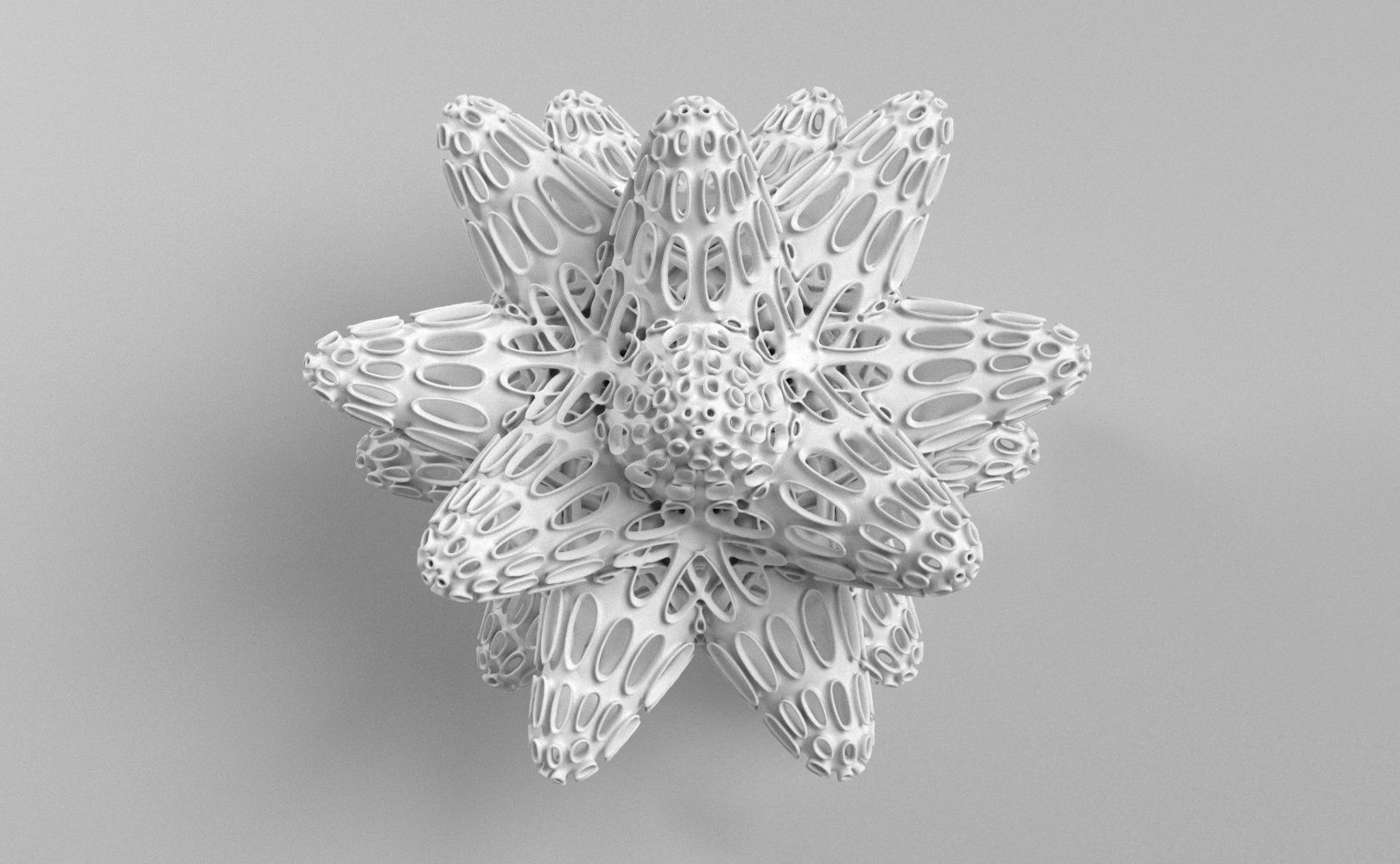 Alien Pollen set 4 3D print model_7