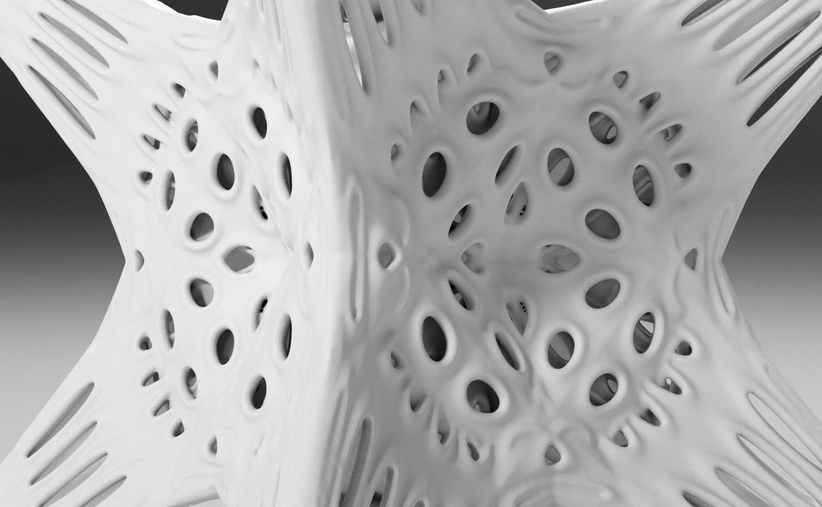 Alien Pollen set 4 3D print model_2