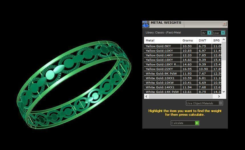 Bracelet 3D print model_4