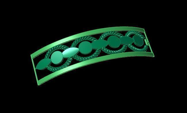 Bracelet 3D print model_2