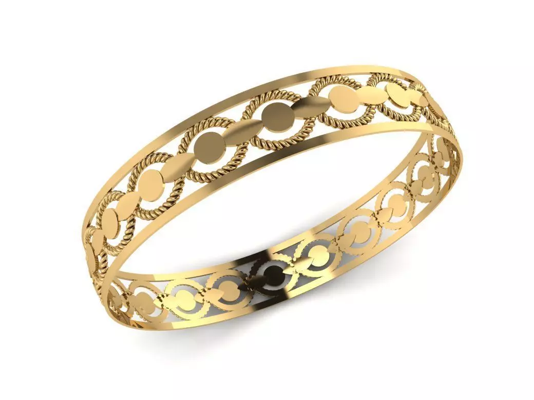 Bracelet 3D print model_0