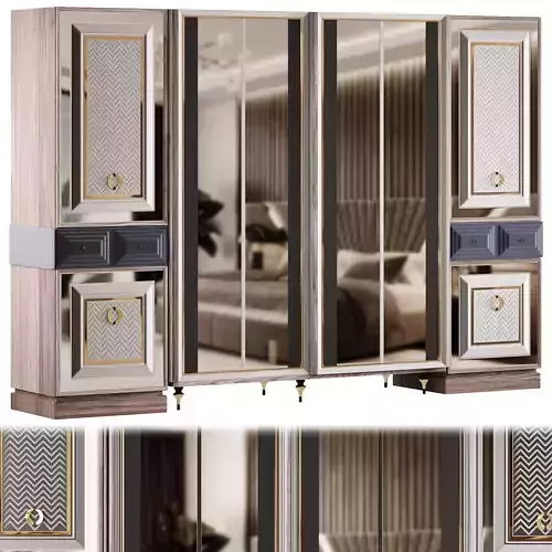 LUGANO WARDROBE BY POLOX  FURNITURE