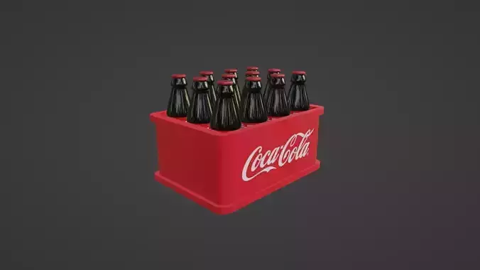 Box of coca cola