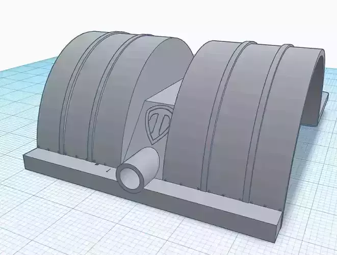 1 24 scale Mcamis back half wheel tubs