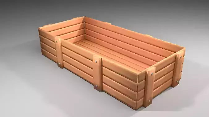 Crate 3 wooden box