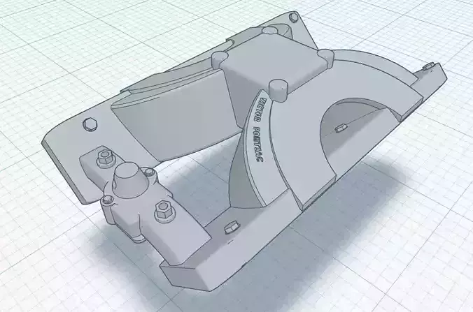 1 24 scale Edelbrock pontiac intake