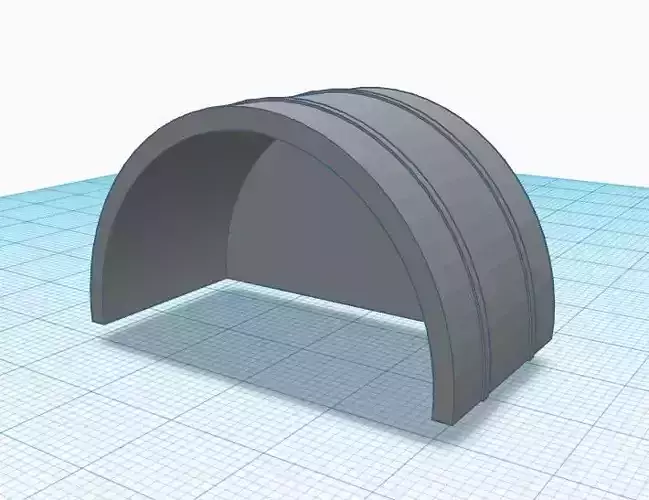 1 24 scale model car wheel tubs