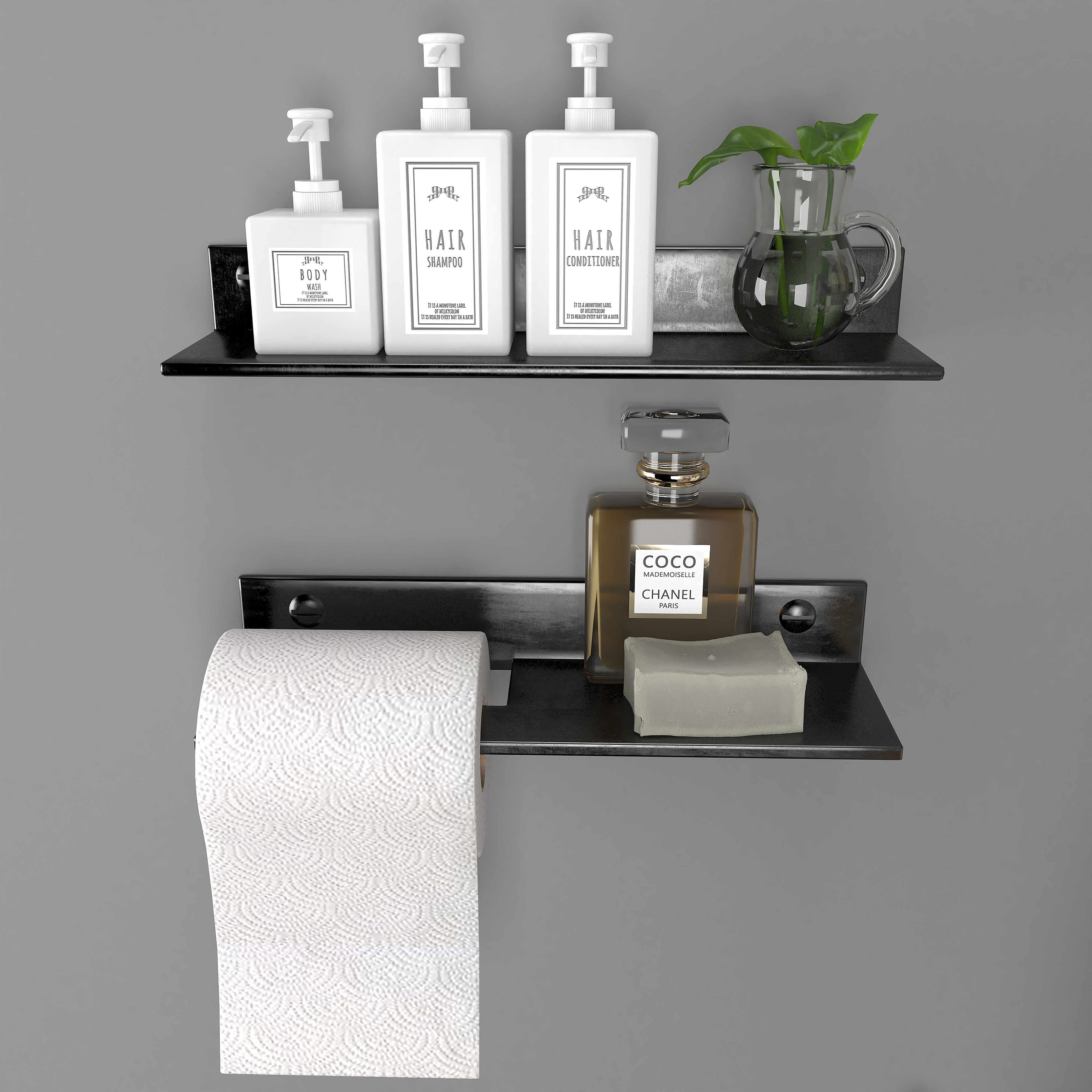 Bathroom accessories 3D model_1