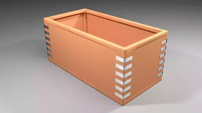 Crate 7 orange box